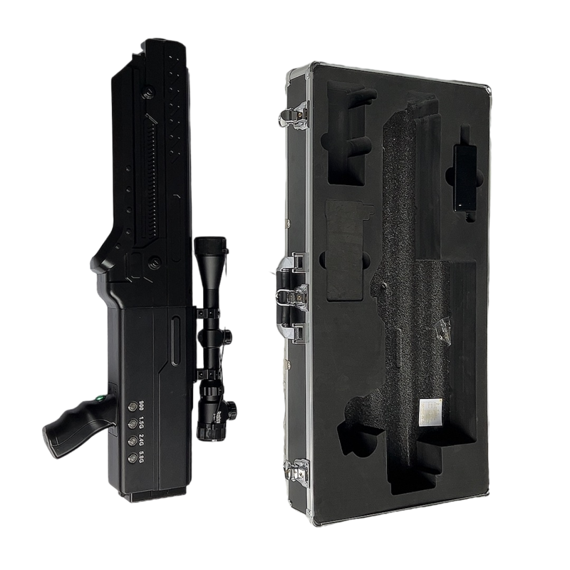  岗巴手持便携式枪型低空防御反制四通道A型