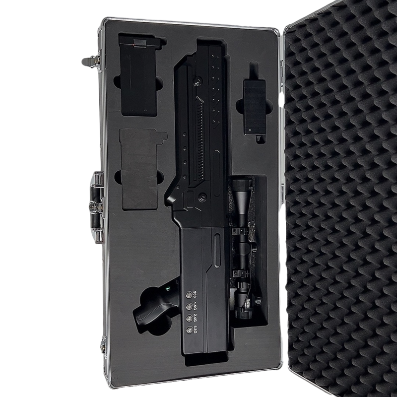  岗巴手持便携式枪型低空防御反制四通道B型