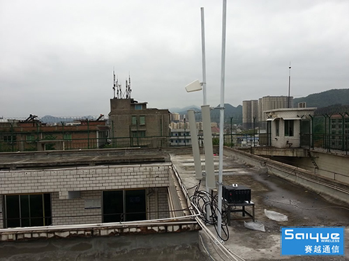  岗巴某看守所大功率手机信号屏蔽器（白噪声）案例